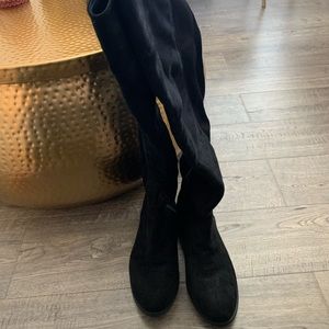 Miss Lola High knee wide boots